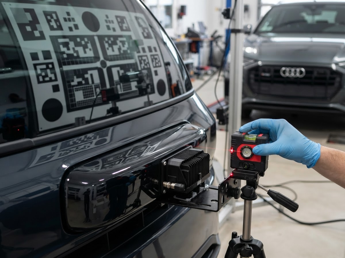 ADAS Calibration at Royal Collision Center, Fontana, CA